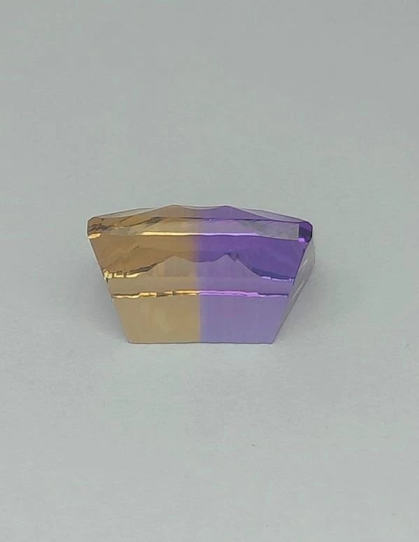10.27ct Natural Ametrine Emerald Cut Loose Gemstone From Bolivia — view 2